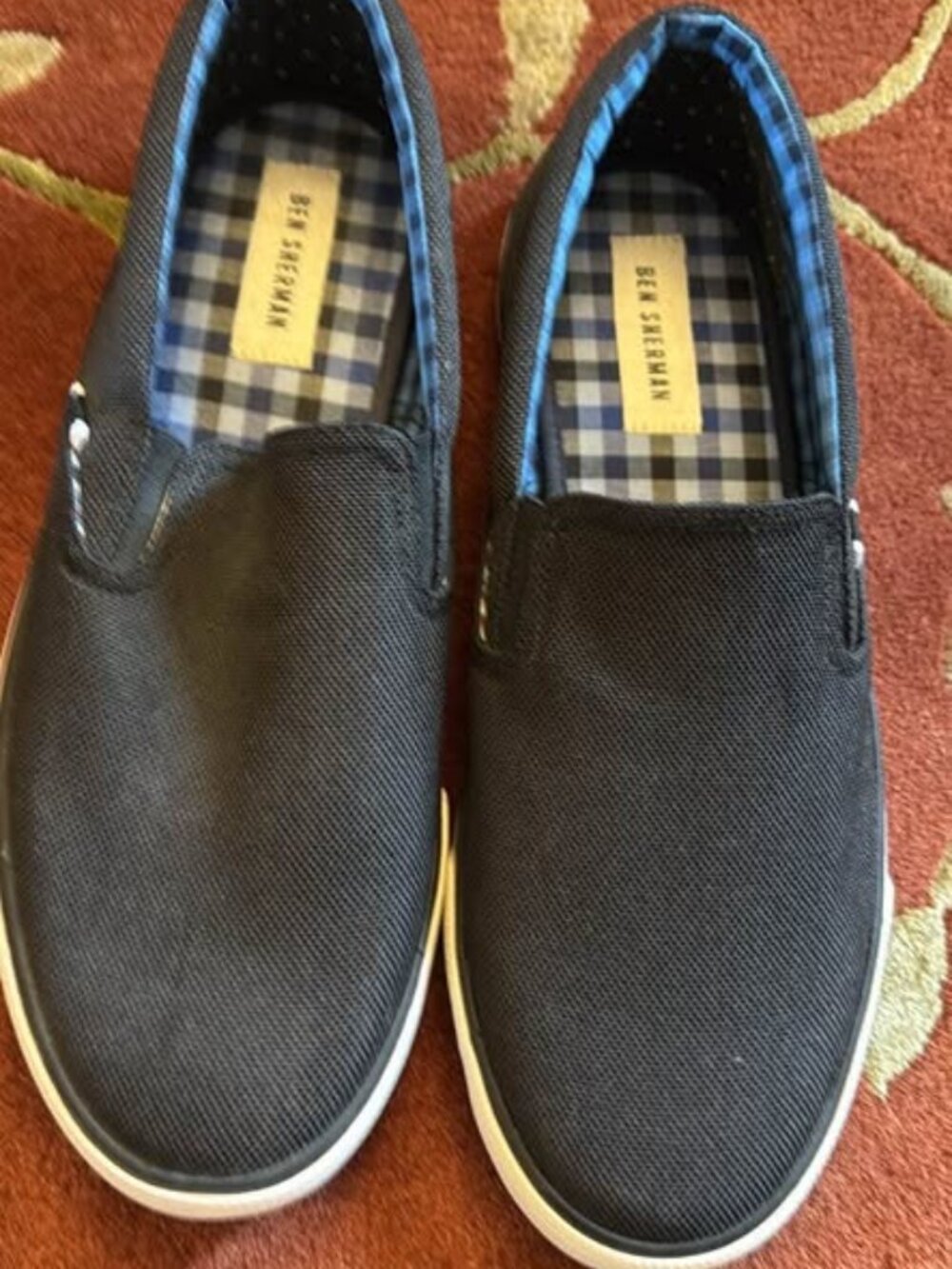 Ben Sherman Slip on Men's Sneaker Black never worn size 11
